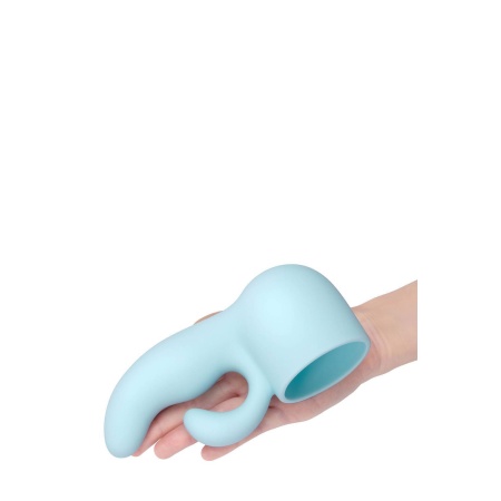 Le Wand Dual Weighted Silicone Attachment - obciążona nakładka silikonowa 2w1 do masażera Le Wand Original i Plug-In, długość ca - 4