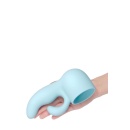 Le Wand Dual Weighted Silicone Attachment - obciążona nakładka silikonowa 2w1 do masażera Le Wand Original i Plug-In, długość ca - 4