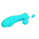 Wibrator króliczek Snappy Light Blue 30 funkcji wibracji, wodoodporny, ok. 20 cm - 5