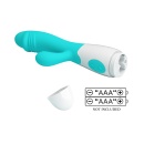 Wibrator króliczek Snappy Light Blue 30 funkcji wibracji, wodoodporny, ok. 20 cm - 7