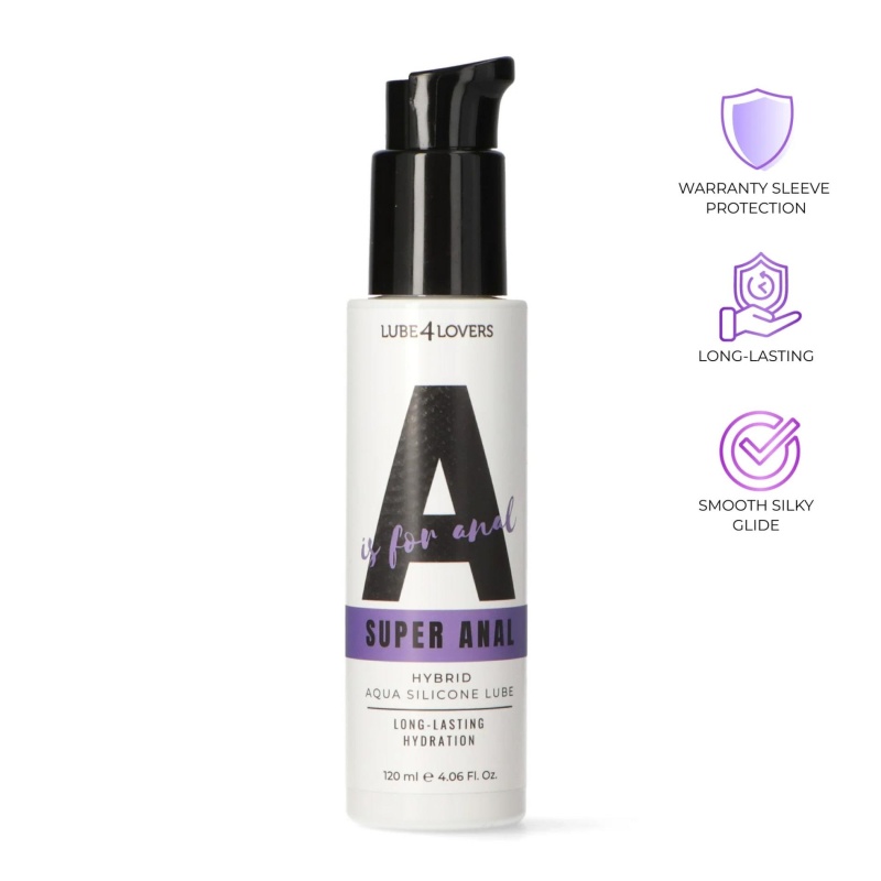 Lubrykant analny hybrydowy 120 ml woda-silikon - 1