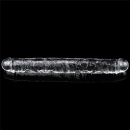 Podwójne dildo przezroczyste Flawless Clear 30 cm - 2