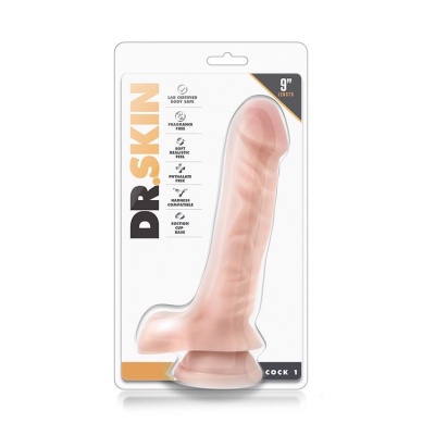 DR. SKIN COCK 9INCH COCK 1 BEIGE - 1