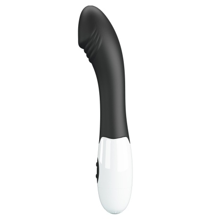 Wibrator Elemental Black - 30 funkcji wibracji, 19 cm - 2