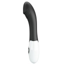 Wibrator Elemental Black - 30 funkcji wibracji, 19 cm - 2