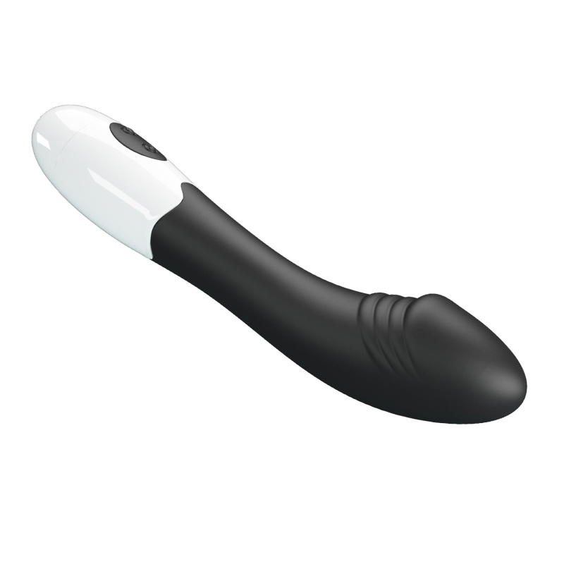 Wibrator Elemental Black - 30 funkcji wibracji, 19 cm - 4