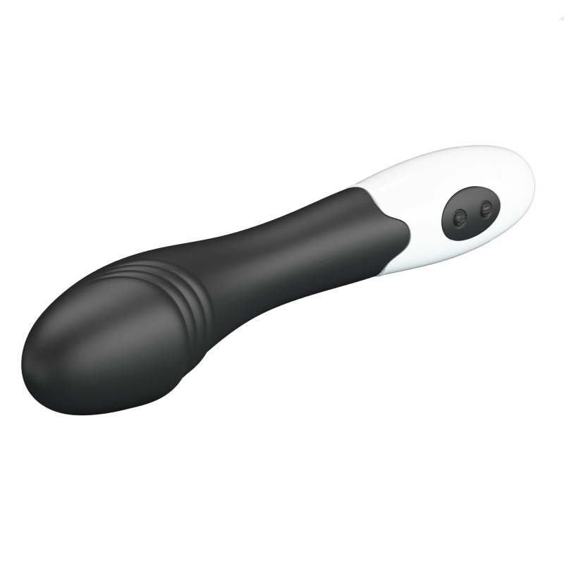 Wibrator Elemental Black - 30 funkcji wibracji, 19 cm - 5