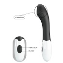 Wibrator Elemental Black - 30 funkcji wibracji, 19 cm - 7
