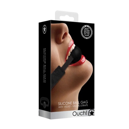 Adjustable Silicone Ball Gag - 2