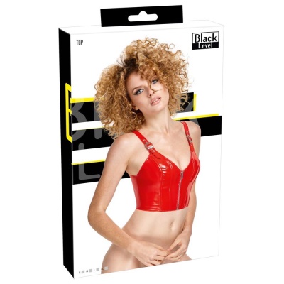 Vinyl Top Zip red M - 1