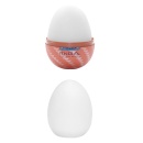Tenga Egg Spiral Stronger - jednorazowy masturbator męski w kapsułce w kształcie jajka, spiralna tekstura TPE, 7 cm - 2
