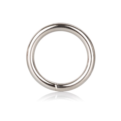 Pierścień na penisa Silver Ring Medium sztywny, 3,75 cm - 1