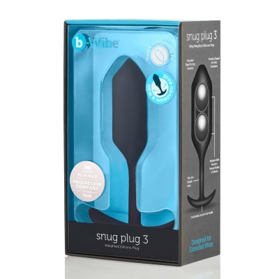 B-VIBE SNUG PLUG 3 BLACK - 1