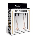 SEX AND MISCHIEF BRAT PEARL NIPPLE CLIPS - 1