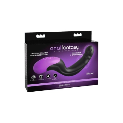 ANAL FANTASY ELITE HYPER-PULSE P-SPOT MASSAGER BLACK - 1 2