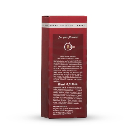 Miyoshi Miyagi INSTINCT feromon  parfumes 15ml FEMME - 4
