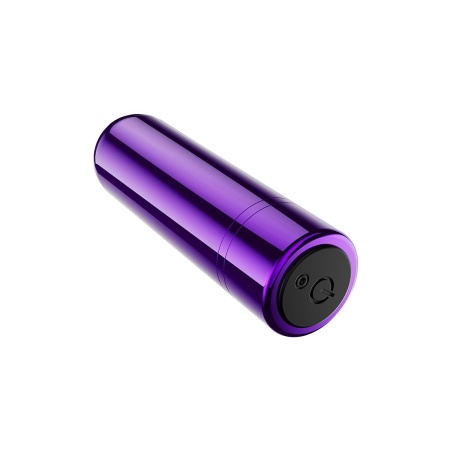 Mini bullet KOOL VIBES Rechargeable Grape - 10 trybów wibracji, tworzywo ABS, długość 6,3 cm, średnica 1,8 cm - 3