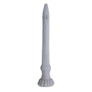 Dildo silikonowe Power Monsters Basilisk 43 cm z pofalowaną teksturą i przyssawką - 3