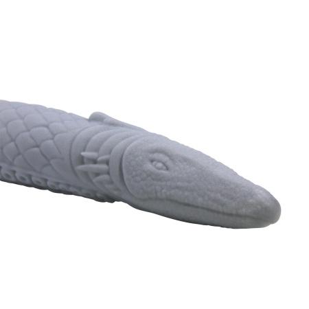 Dildo silikonowe Power Monsters Basilisk 43 cm z pofalowaną teksturą i przyssawką - 7