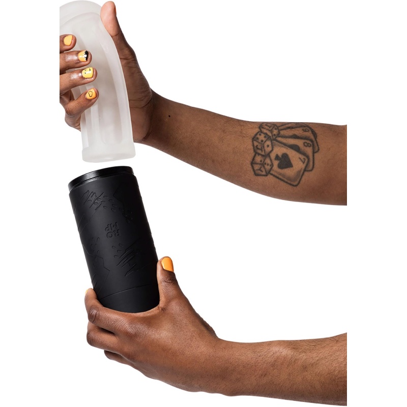 Masturbator ręczny Dash z regulowanym efektem ssania 20 cm - 4