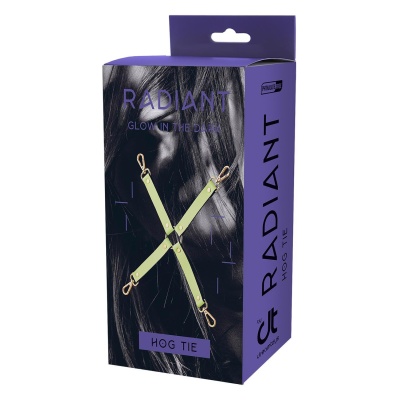 RADIANT HOG TIE GLOW IN THE DARK GREEN - 1
