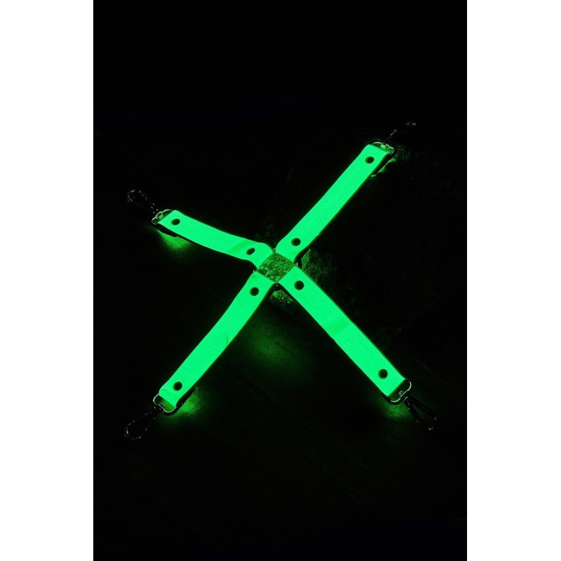 RADIANT HOG TIE GLOW IN THE DARK GREEN - 3