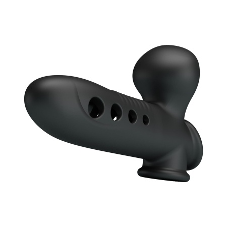 Nakładka na penisa Crane z poduszką powietrzną 18 cm - 3