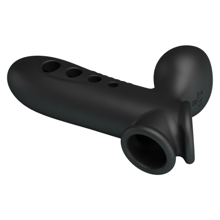Nakładka na penisa Crane z poduszką powietrzną 18 cm - 9