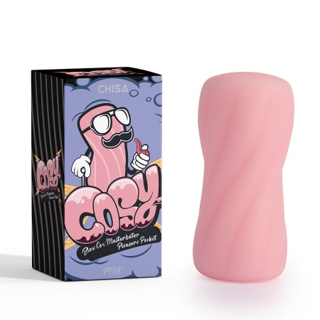 Masturbator Pleasure Pocket - miękki TPE bez ftalanów i lateksu, 10,7 cm x 4,8 cm - 1