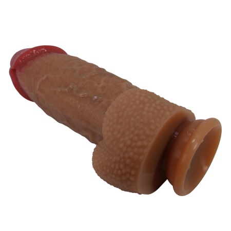 Dildo silikonowe Achille z przyssawką, 22 cm - 5
