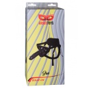 Joe Strap On - dildo z uprzężą, regulowany pas biodrowo-udowy, elastyczne PVC, 20 cm, Ø 5 cm - 1