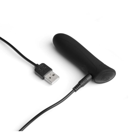 Rechargeable Wonder Bullet Vibrator Black - 3