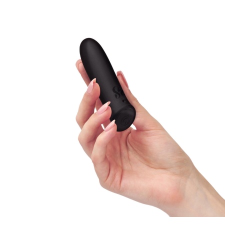 Rechargeable Wonder Bullet Vibrator Black - 5