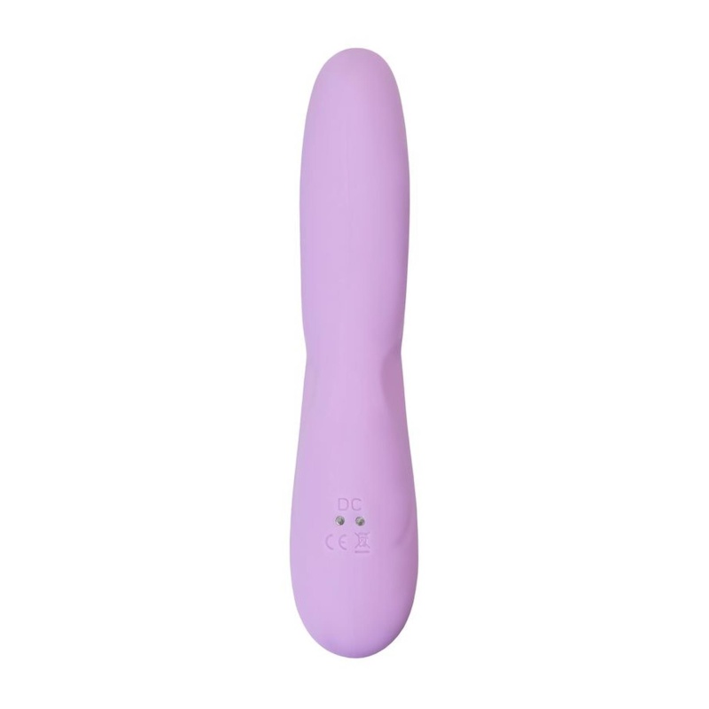 Wibrator obrotowy 360° MERRY-GOR z silikonu medycznego, fioletowy, 20,7 cm - 3
