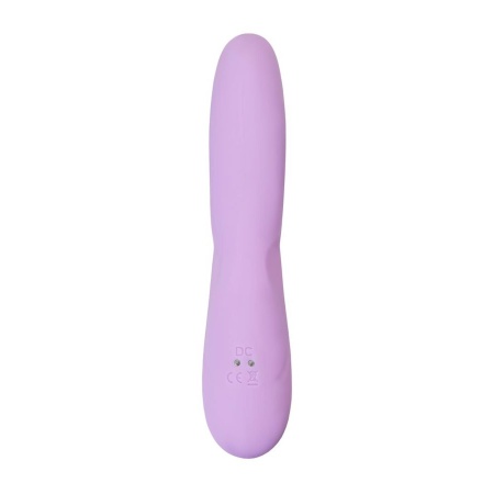 Wibrator obrotowy 360° MERRY-GOR z silikonu medycznego, fioletowy, 20,7 cm - 3
