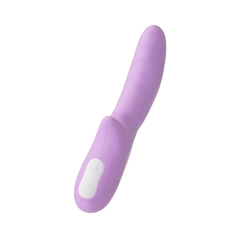 Wibrator obrotowy 360° MERRY-GOR z silikonu medycznego, fioletowy, 20,7 cm - 6