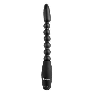 ANAL FANTASY COLLECTION FLEXA-PLEASER POWER BEADS BLACK - 1