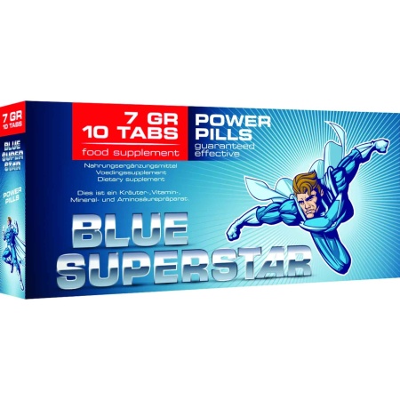 Blue Superstar - Stimulating Capsules - 1