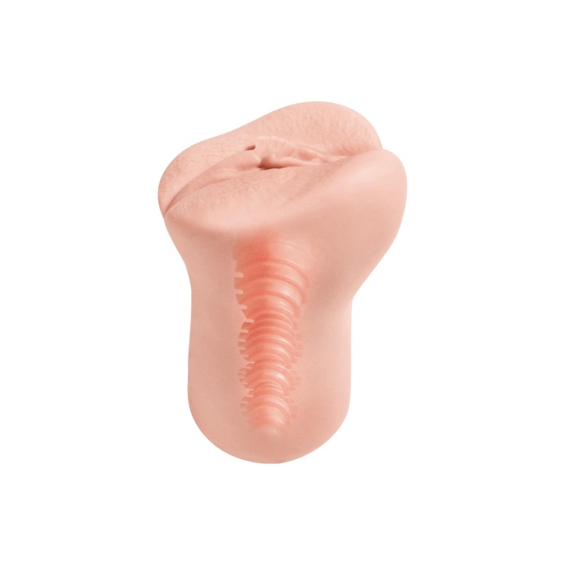 Masturbator realistyczny Amelia Super Realistic - dwuwarstwowa struktura TPE, profilowane żłobienia wewnętrzne, model manualny ( - 3