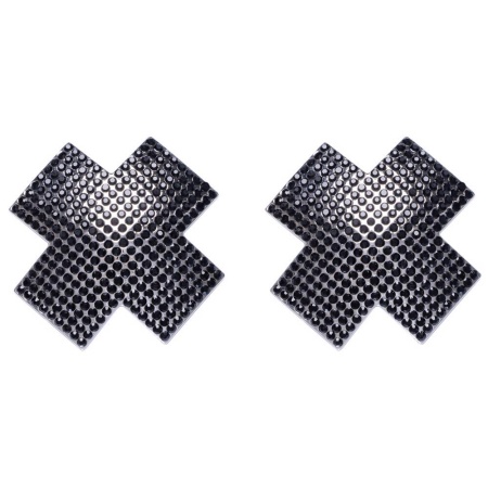 Nipple Jewellery cross black - 5