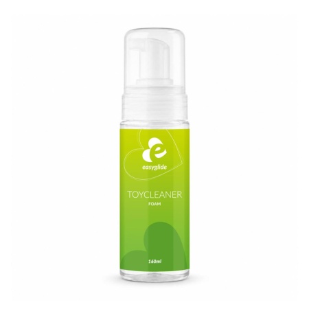 Pianka do czyszczenia akcesoriów intymnych EasyGlide Foam Toy Cleaner 160 ml z pompką - wegańska formuła o pH 6,5-7,5 - 1