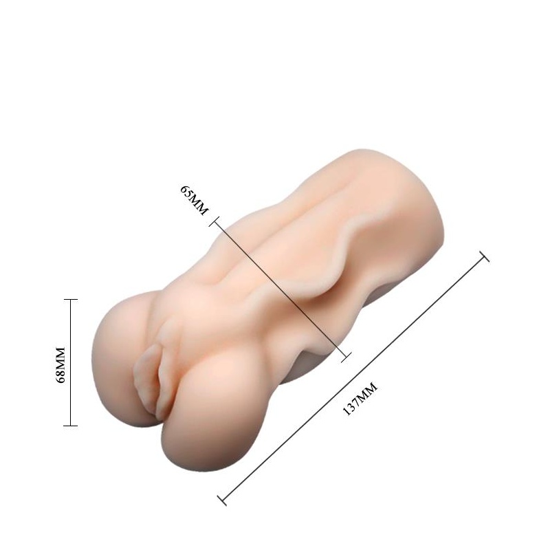 Masturbator Vagina 3D z wibrującym jajkiem - 6
