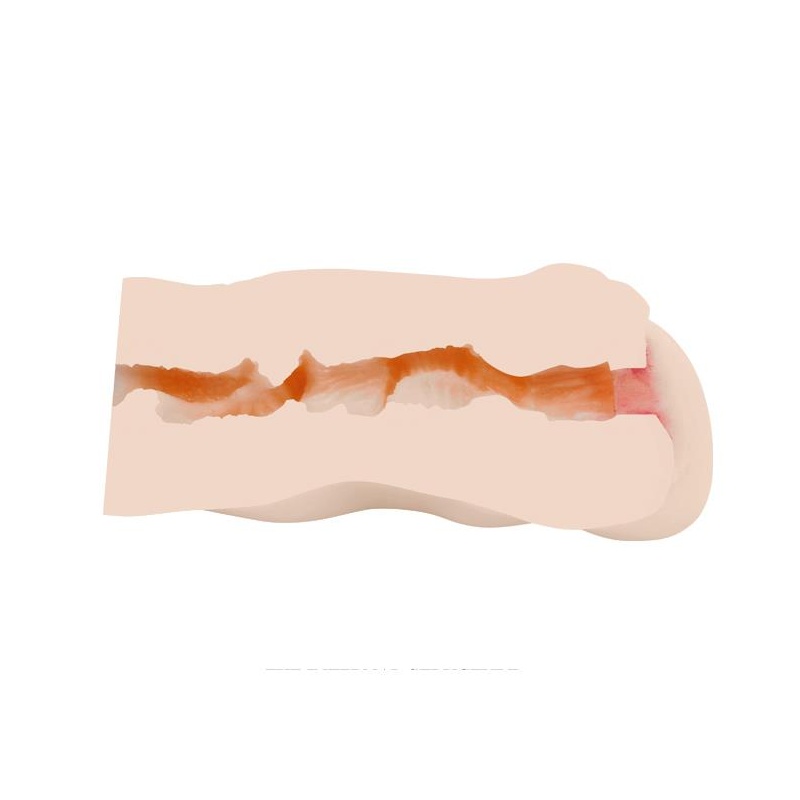Masturbator Vagina 3D z wibrującym jajkiem - 7