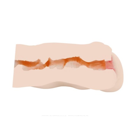 Masturbator Vagina 3D z wibrującym jajkiem - 7