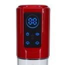MegaLift - Automatic Waterproof Penis Pump - Metallic Red - 6