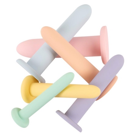 Zestaw dilatorów Six in a Row 6 szt. z przyssawką 12-17 cm - 5
