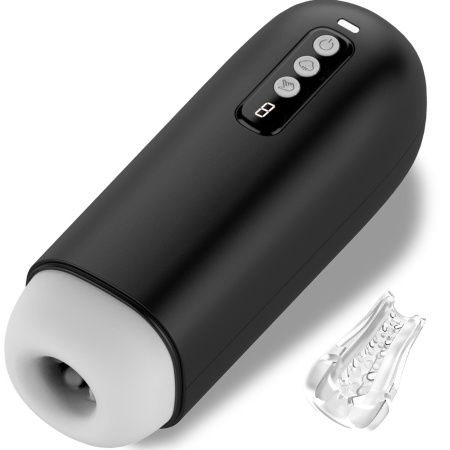 Masturbator 8 Sucking Mode Interactive - 8 trybów ssania, TPE/ABS, 21,1 × 7,6 cm - 5