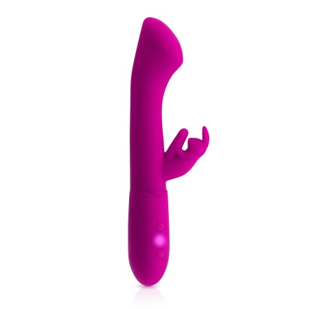 Wibrator Rabbit Bella - podwójna stymulacja punktu G i łechtaczki, silikon medyczny, 186 mm - 2