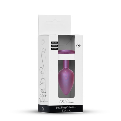 Plug-Jewellery Pearl Pink PLUG- Clear S - 1