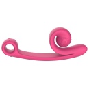 Wibrator podwójny silikonowy Curve z technologią Slide'n'Roll, 23 cm - 2
